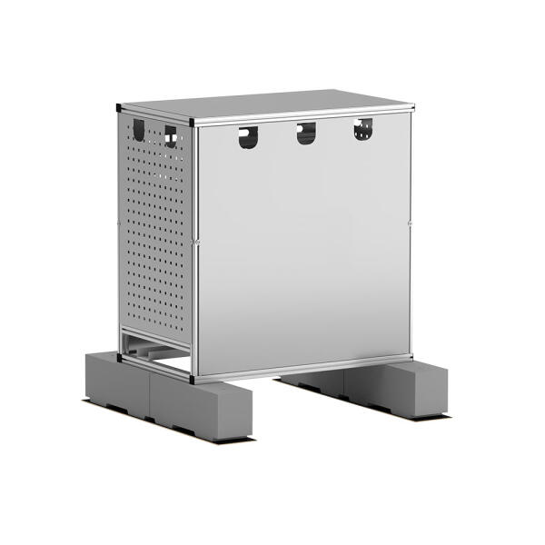 Concrete base & building protection